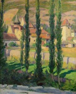 FÉLIX Léon Pierre 1869-1940,Le village,1932,De Maigret FR 2020-11-25