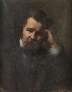 FÉLIX Léon Pierre,Portrait de Victor Focillon (1849-1918),1898,Etienne de Baecque 2022-05-13