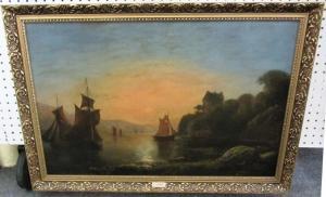 F BUCHANAN George 1848-1864,Estuary scenes,Bellmans Fine Art Auctioneers GB 2014-11-05