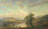 F.D. LEWIS,A View of a Lake with Cattle Grazing,1860,Bonhams GB 2008-10-12