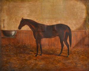 F FODOR GEORGE 1886-1916,PORTRAIT OF THE RACEHORSE, TRENTON,Leonard Joel AU 2016-02-21