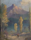 F Holmes 1900-1900,Mountain Landscape,Gray's Auctioneers US 2013-01-30