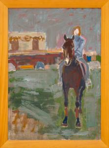 FABBRI Giovanni 1947,Figura con cavallo,2003,Trionfante IT 2022-10-13