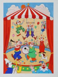 FABEK Frede 1927,Klovne i cirkus, parti fra Tivoli samt fem komposi,Bruun Rasmussen DK 2016-11-07