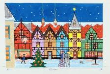 FABEK Frede 1927,Mappe med forskellige julescener, samt to klipark,Bruun Rasmussen DK 2016-12-05