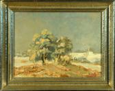 FABER Carl 1885-1962,Landschaft mit Bäumen,Allgauer DE 2023-01-13