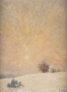 FABER Carl 1885-1962,Sunny winter landscape,Hargesheimer Kunstauktionen DE 2022-09-07
