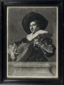 FABER John I 1650-1721,Portrait d'un joueur de luth,1625,Chayette et Cheval FR 2018-04-24