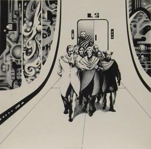 FABIAN STEPHEN,Procession of exotic people through spaceship.,1970,Illustration House 2007-09-20