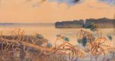 FABIJANSKI PORAJ Stanislaw Ignacy 1865-1947,Landscape with a river,1917,Desa Unicum PL 2019-10-03