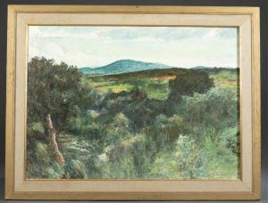 FABRI CANTI José 1910-1994,Hillside landscape,Quinn & Farmer US 2018-09-15