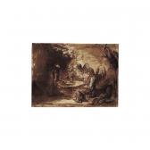 FABRITIUS Barent 1620-1675,abraham entertaining the three angels,1650,Sotheby's GB 2001-07-11