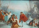 FABRY 1800-1800,Figures skating on a frozen pond,Holloway's GB 2006-09-26