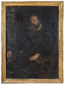 FACCHETTI PIETRO 1539-1619,RITRATTO DI NOBILUOMO NELLO STUDIO,Babuino IT 2023-10-19