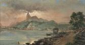 FACCHINETTI Nicolau Antonio 1824-1900,Sugar loaf mountain seen from Guanabara bay,Bonhams 2014-12-03
