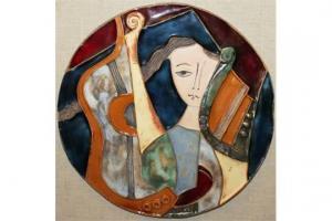 FACTOROWITSCH RUTH 1938,A young woman with a cello,John Nicholson GB 2015-05-30