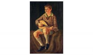 faczynski m,Portrait of Boy Playing a Mandolin,Gerrards GB 2009-10-15
