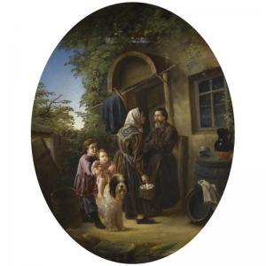 FADEEV VLADIMIR 1846,IN THE COURTYARD,Sotheby's GB 2009-06-10