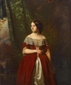 FAED John Francis 1859-1904,A portrait of Mrs. Stewart Mackenzie,Bonhams GB 2017-11-13