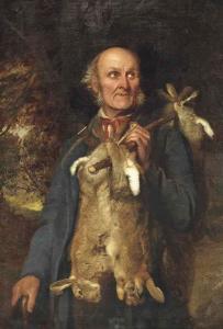 FAED John 1820-1902,Rabbit catches,Christie's GB 2014-12-10