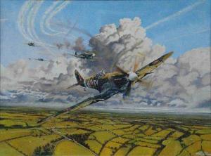 FAGAN James 1864,Spitfire in flight,2002,Bonhams GB 2008-12-01