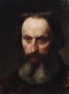 FAGERLIN Ferdinand 1825-1907,Study of a bearded gentleman,Denhams GB 2019-08-28