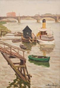 FAGES Arthur 1902-1984,Le Pont Saint Pierre, Toulouse,Marambat-Camper FR 2017-12-14