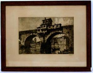 FAGIUOLI E 1900-1900,Ponte vecchio,1916,Il Ponte Casa D'aste Srl IT 2016-05-24