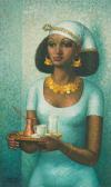 FAHIM Munir 1935-1983,Serving Coffee,1981,Bonhams GB 2025-08-14