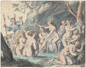 FAHRENSCHON Franz 1723-1796,Diana und Aktäon,Galerie Bassenge DE 2014-05-30