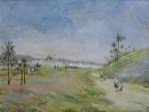FAINI Fortunato Giulio 1869-1952,Paesaggio arabo,1911,Galleria Pananti Casa d'Aste IT 2012-03-31