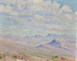 FAIRCHILD Hurlstone 1893-1966,Mountain Peaks,1931,Hindman US 2013-05-12