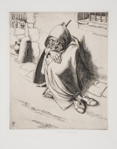 FAIRCLOUGH Wilfred R.E. 1907-1996,Spanish Beggar; Torcello Umbrellas,Forum Auctions GB 2024-02-08