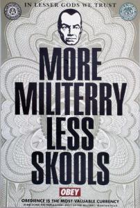 FAIREY Shepard 1970,Move Militerry Less Skools,2003,Dreweatt-Neate GB 2012-06-19
