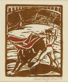 FAIRFAX KARL MABEL 1901-1990,Bullfight,1939,Heritage US 2007-05-19