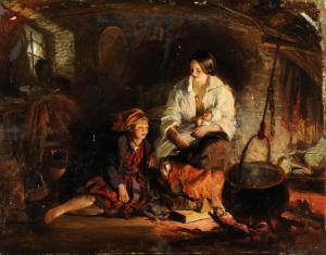 FAIRLESS Thomas KERR 1825-1853,A WINTER NIGHT IN THE HIGHLANDS,Mellors & Kirk GB 2014-09-17