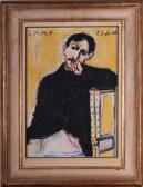 FAISS Fritz 1905-1981,PORTRAIT OF MARCEL PROUST,1946,Clark Cierlak Fine Arts US 2019-03-23