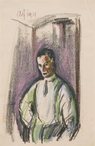 FAISTAUER Anton 1887-1930,Selbstporträt,1918,im Kinsky Auktionshaus AT 2023-11-27