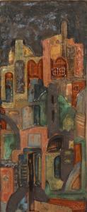 Faktorowicz Ruth 1937,city scene,Ripley Auctions US 2023-10-07