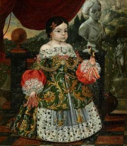 FALCO JUANCONCHILLOS Y 1641-1711,Retrato de niña,1684,Alcala ES 2017-03-15