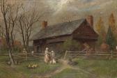 FALCONER John Mackie 1820-1903,A North American farmstead,1888,Bonhams GB 2007-03-26