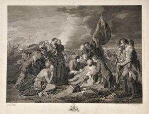 FALKEISEN THEODOR 1768-1814,Der Tod des General Wolfe,Allgauer DE 2017-04-06