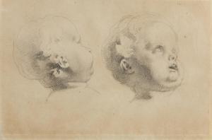 FANCELLI Pietro 1764-1850,Studio per volto di bimbo,Capitolium Art Casa d'Aste IT 2023-12-13