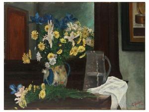FANFANI Enzo 1911,Natura morta con vaso di fiori,1930,Maison Bibelot IT 2022-11-23