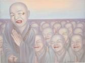 FANG MIN 1969,Buddhist Monks' series,2007,Phillips, De Pury & Luxembourg US 2022-07-13