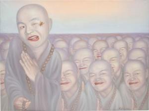 FANG MIN 1969,Buddhist Monks' series,2007,Phillips, De Pury & Luxembourg US 2022-07-13