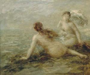 FANTIN LATOUR Henri Theodore 1836-1904,Baigneuses au bord de la mer,1898,Christie's GB 2006-12-20