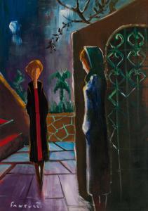 FANTUZZI Eliano 1909-1987,Ragazze romane,1972,Art - Rite IT 2025-07-03