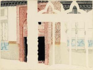 FARAH Rima 1955,Architectural Elements; Middle Eastern Gateway,Christie's GB 2010-09-29