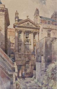 FARE Arthur Cecil 1876-1958,Four views of Bath - The Abbey Churchyard; The Pal,Cheffins 2022-10-06